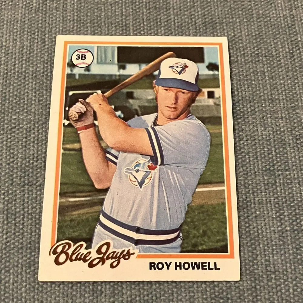 1978 Topps Toronto Blue Jays Baseball Card Trading Card